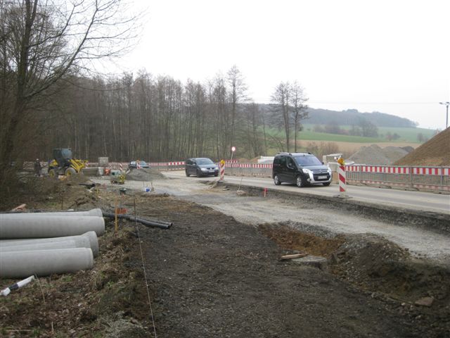 Bild der Baustelle Ausbau KVP L339 vom 17.03.2011