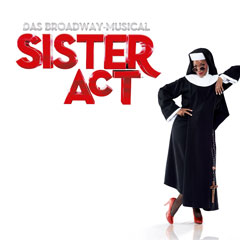 Plakat zum Musical Sister Act