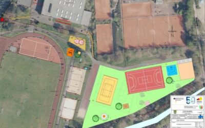 640.000 € für den Sportpark im Schulzentrum – Ausführungsplanung vorgestellt