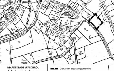 Inkrafttreten der 3. Ergänzung der Satzung für Ortsteil Waldbröl-Schnörringen, Schnörringer Straße