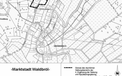 4. Ergänzung der Satzung und Klarstellungssatzung für den im Zusammenhang bebauten Ortsteil Waldbröl- Grünenbach