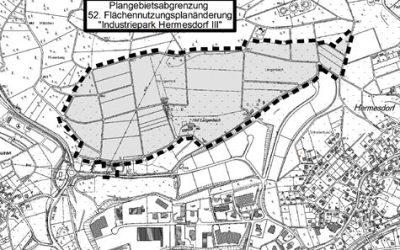 Wirksamwerden der 52. Änderung des Flächennutzungsplanes der Marktstadt Waldbröl „Industriepark Hermesdorf III“